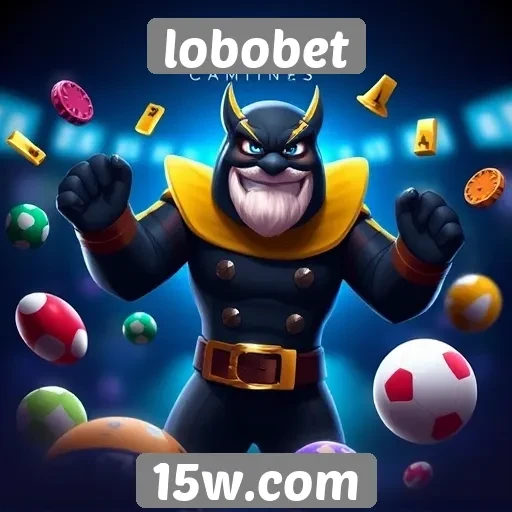 Variedade de jogos disponíveis na plataforma Lobobet